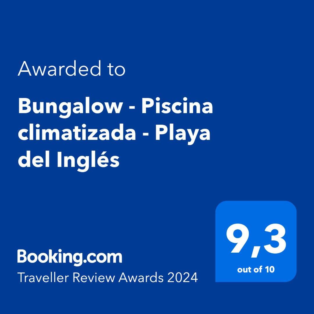 Bungalow - Piscina Climatizada - Playa Del Ingles Maspalomas  Dış mekan fotoğraf